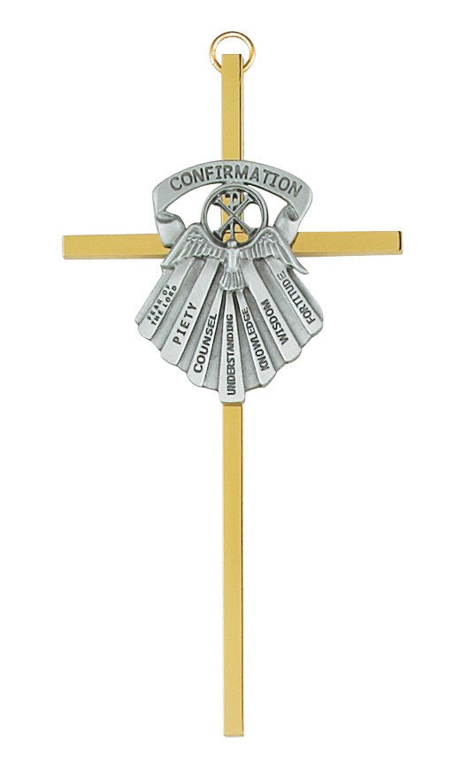 Gifts of the Spirit Confirmation Metal Cross Online Hot Sale