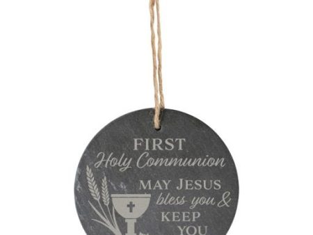 First Communion Slate Orament Online Sale