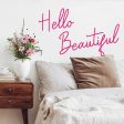 Hello Beautiful Removable Wall Decal Discount