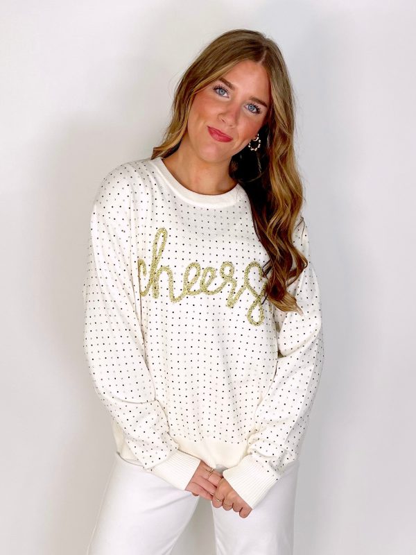 Let s Cheers Sweater | Queen of Sparkles Hot on Sale