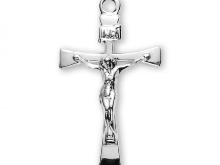 SS Crucifix on Maltese Cross 18 Inch Chain Discount