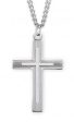 Sterling Silver Cross 24 Inch Chain Discount