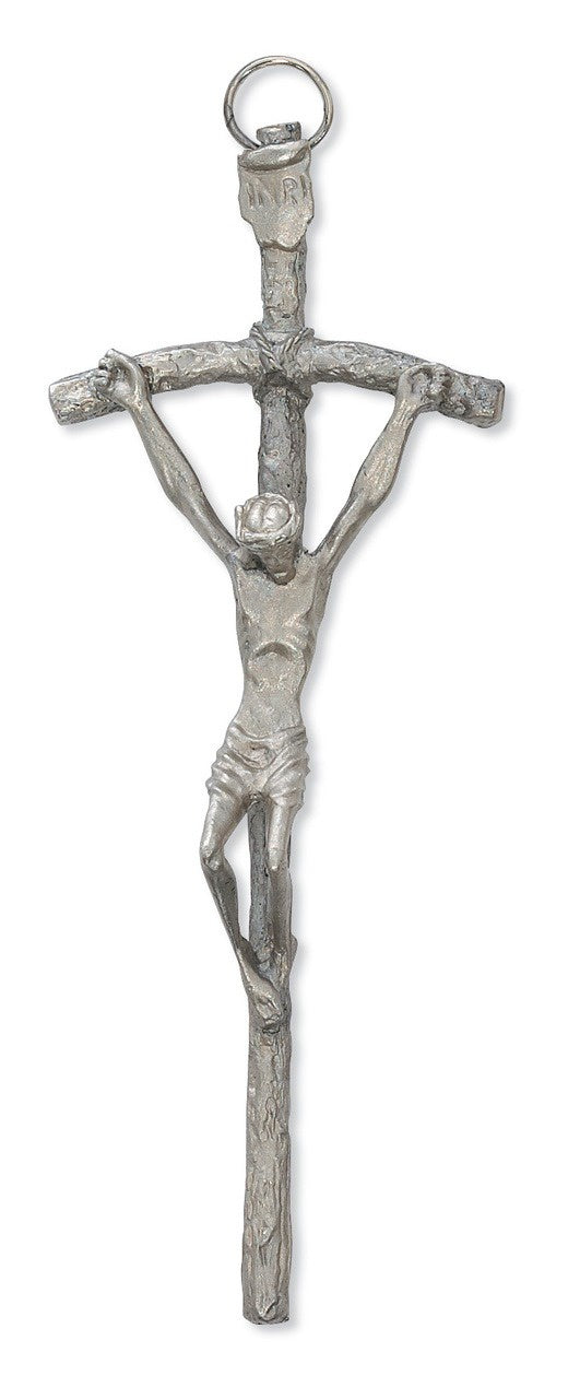 5 1 2 Inch Italian Papal Crucifix For Sale