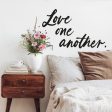 Love One Another Removable Wall Decal For Cheap