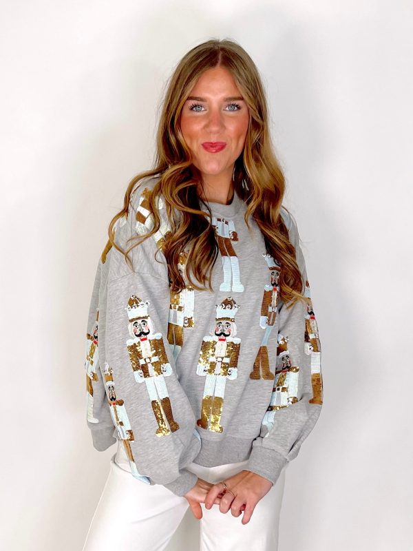 Queen of Nutcrackers Sweatshirt | Queen of Sparkles Supply