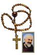 10MM Wood Saints Rosaries Cheap