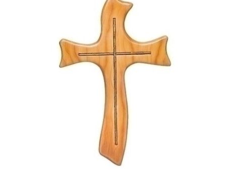 12.25   Wood & Metal Wall Cross -DIS Online