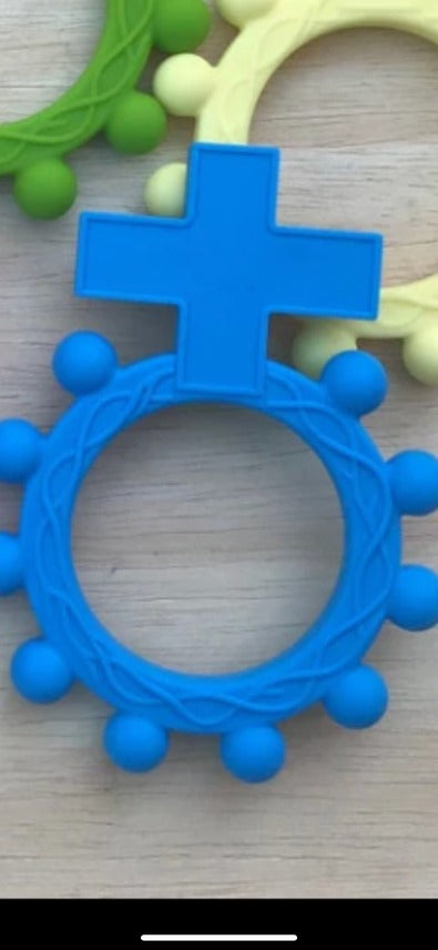 Silicone Finger Rosary Teether Discount