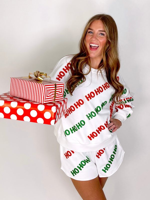 Ho Ho Ho Sweatshirt | Queen of Sparkles For Discount