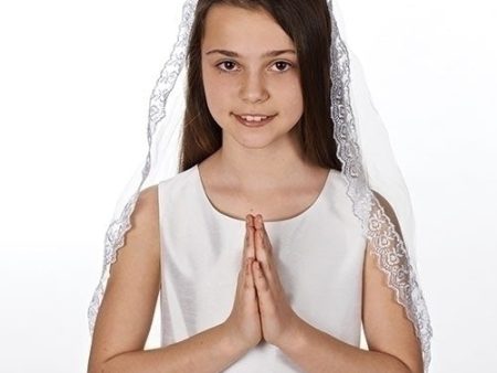 Pearl Tiara First Communion Veil Sale