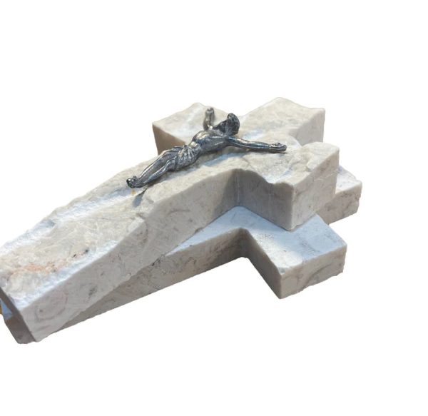 Jerusalem Stone Comfort Cross with Crucifix Sale