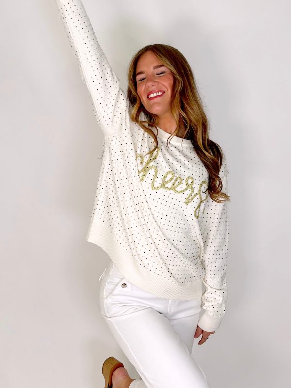 Let s Cheers Sweater | Queen of Sparkles Hot on Sale