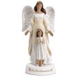 7.75 First Communion Angel With Girl Figurine Cheap