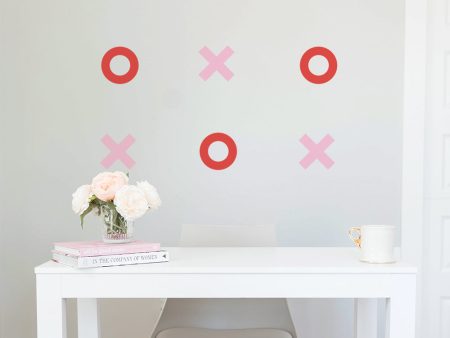 Tic Tac Toe Removable Wall Decals Sale