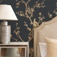 Bird Watching Peel and Stick Wallpaper By Cynthia Rowley For Sale