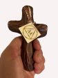 Burnished Bronze Journey Holding Cross Cheap