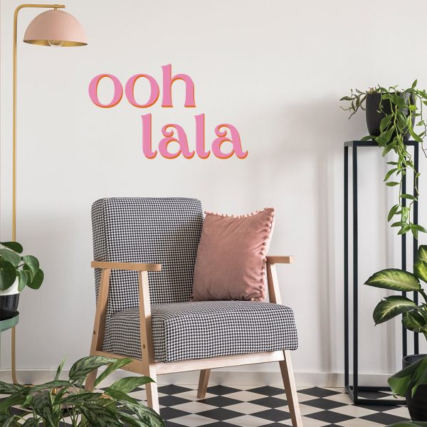 Ooh Lala Removable Wall Decal For Discount