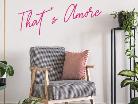 That s Amore Removable Wall Decal Discount