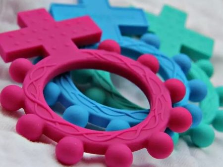 Silicone Finger Rosary Teether Discount