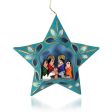 Blue Star Nativity Ornament on Sale