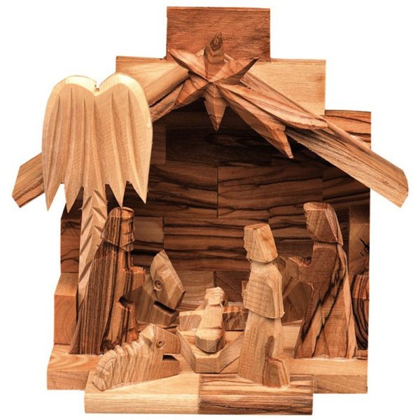 Olive Wood Nativity and Creche Fashion