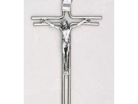 Silver Tone Italian Wall Crucifix Online