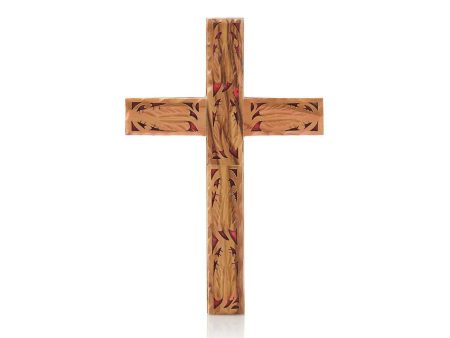 Olive Wood Carved Cross Hot on Sale