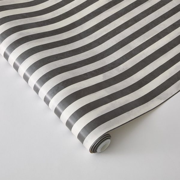 Timeless Ticking Peel and Stick Wallpaper by Jeremiah Brent For Sale