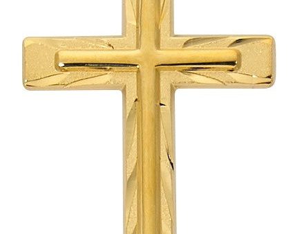 Gold Cross With Cross 24 Inch Chain Supply