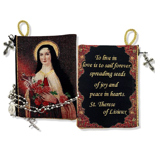 Tapestry Icon Rosary Case 5.5x4  Discount