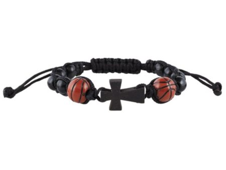 Basketball Sports Rosary Bracelet Hot on Sale