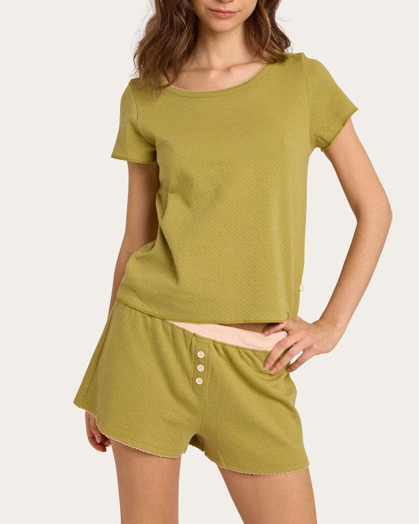 Tate Short in Olive For Cheap