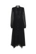 Brielle Dress - Noir Cheap