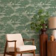 Forest Toile Peel and Stick Wallpaper For Cheap