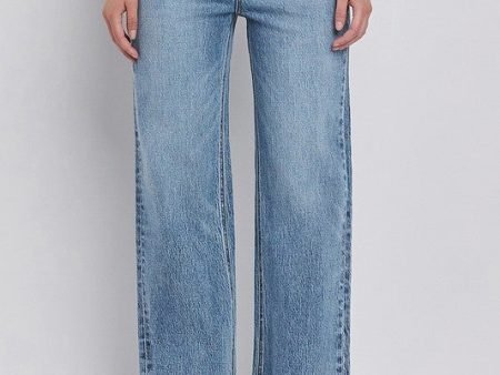 Vervet 90 s Super High Rise Wide Leg Jeans For Sale