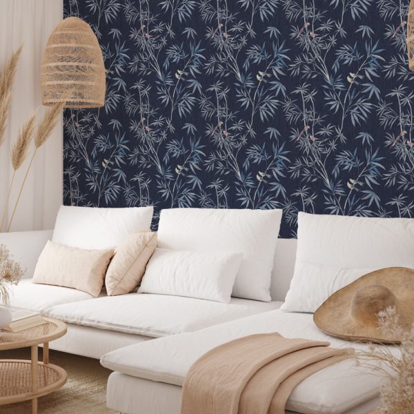 Bamboo Chinoiserie Peel and Stick Wallpaper Hot on Sale