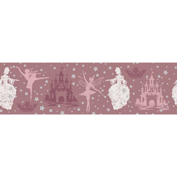 Princess Peel and Stick Wallpaper Border Cheap