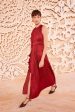 Luisa Dress - Claret For Sale