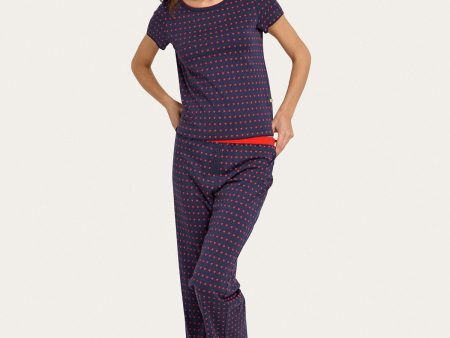 Baby Jean Long PJ Set in Midnight Sale