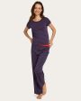 Baby Jean Long PJ Set in Midnight Sale