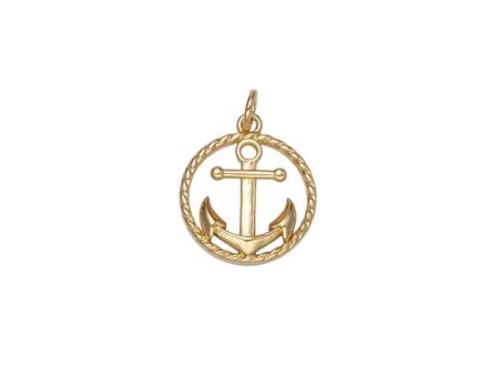 Charm Bar - Mini Anchor Charm Cheap