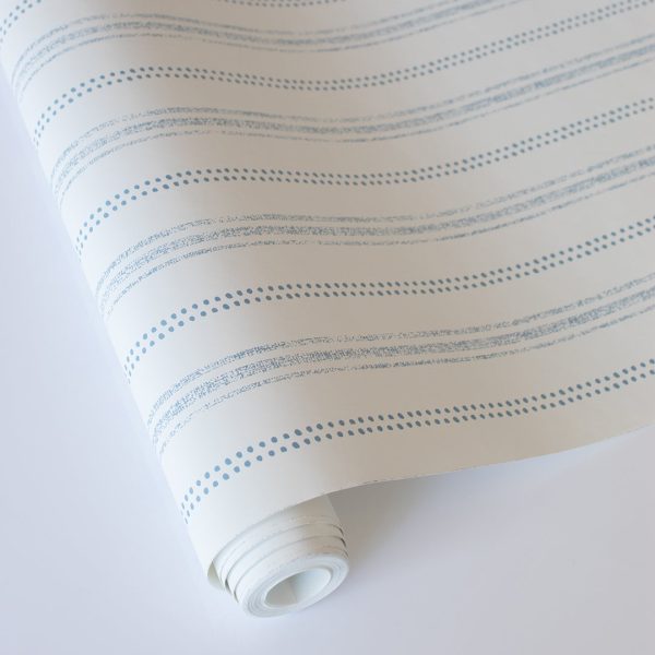 Nautical Stripe Peel and Stick Wallpaper For Discount