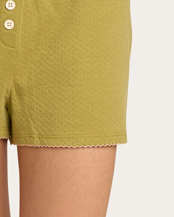 Tate Short in Olive For Cheap