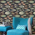 Marine Fish Peel and Stick Wallpaper Online now