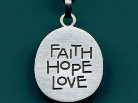 Faith Hope Love Medal For Discount