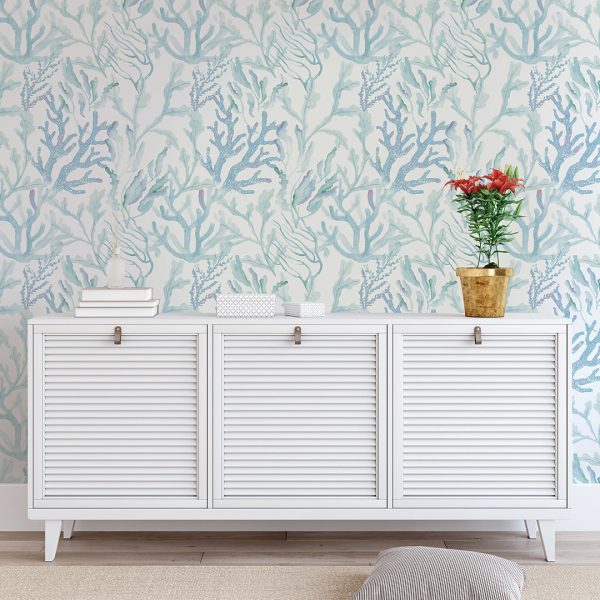 Coral Reef Peel and Stick Wallpaper Online Sale