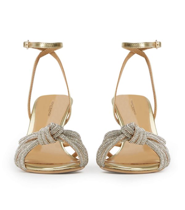 Helena Gold Nappa Metallic Hot on Sale