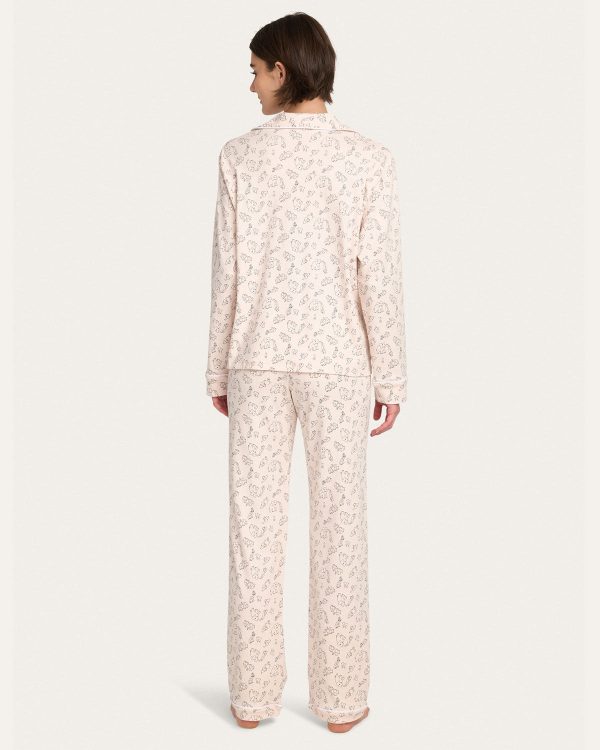 Charlie Pajama Set in Petal For Discount