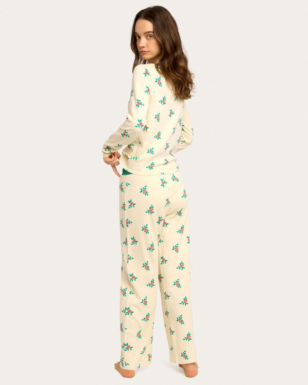 Ellie Pajama Set In Rosebud Hot on Sale