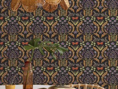 Scandi Floral Peel and Stick Wallpaper Online